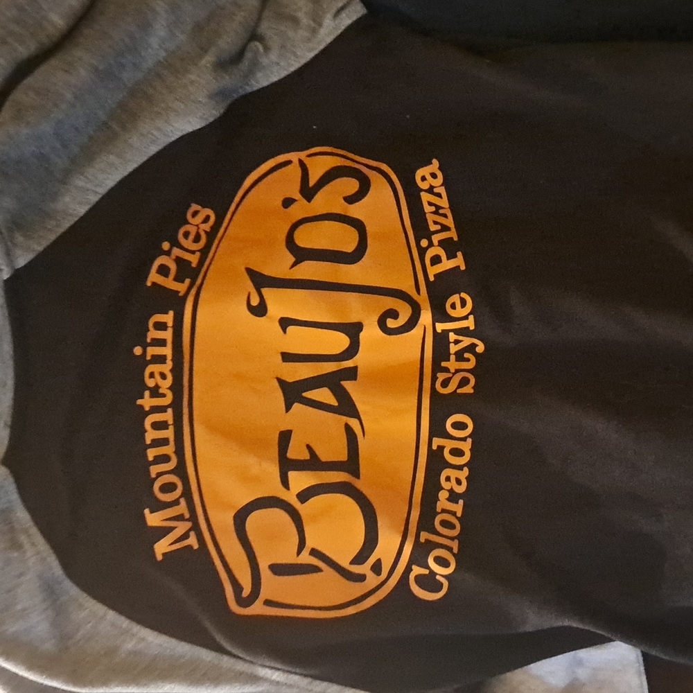 Brand New One of a Kind Beau Jo's T-Shirt.